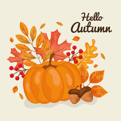 hello autumn banner © Gstudio