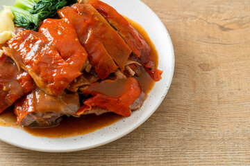 Peking duck or Roasted duck in Chinese style