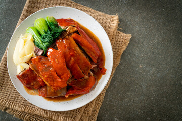 Peking duck or Roasted duck in Chinese style