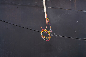 The danger of broken and unprotected wires