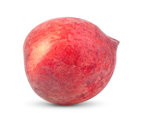 Peach isolated on white