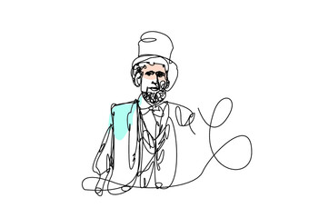 american people old man