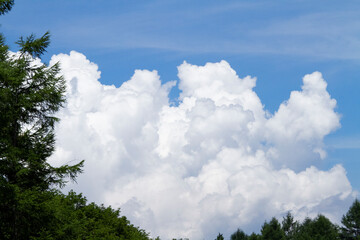 夏雲　入道雲