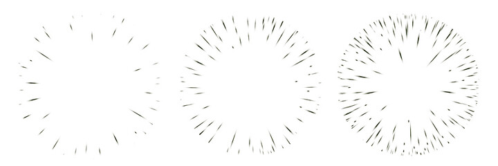 Obraz premium Speed line fast motion background, comic illustration with lines