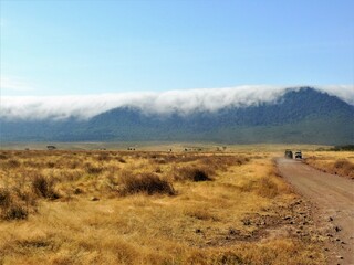 On the crater track © Deb