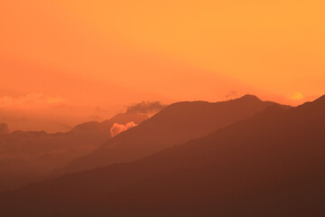 Mountains in Taitung, Taiwan