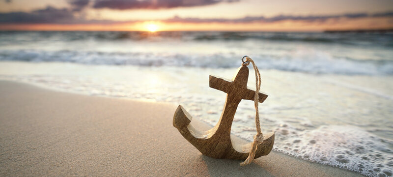 Anker am Meer