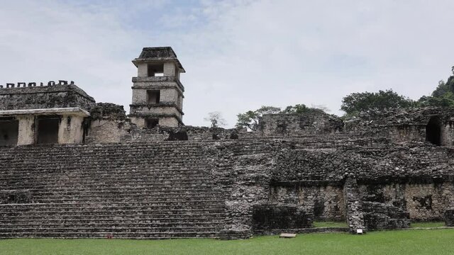 Mayan Ruins in Palenque, Mexico.
