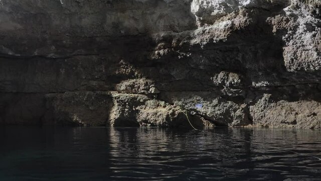 Beautiful cenote Choo-Ha in a cave, Mexico