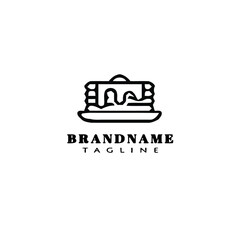 bakery cartoon logo style template icon vector illustration