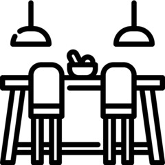 table line icon