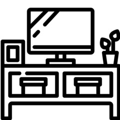 television line icon