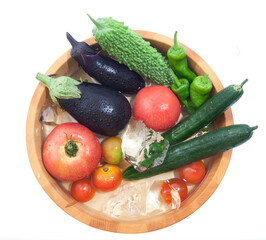 夏野菜　食材イメージ