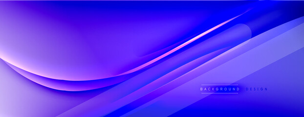 Abstract background. Shadow lines on bright shiny gradient background.