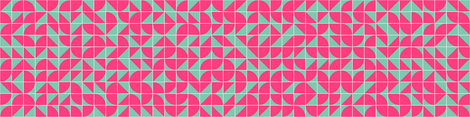 Abstract Geometric Pattern generative computational art illustration