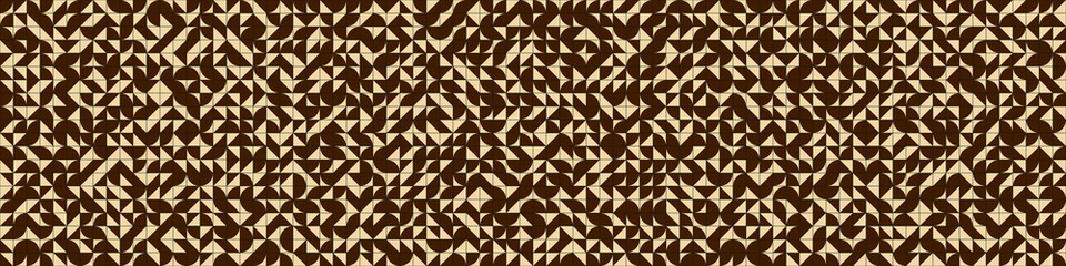 Abstract Geometric Pattern generative computational art illustration