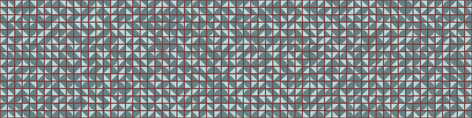 Abstract Geometric Pattern generative computational art illustration