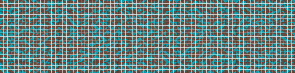 Fototapeta premium Abstract Geometric Pattern generative computational art illustration