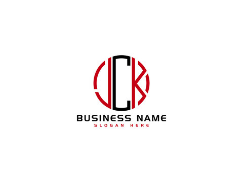 Letter LCK Logo Iocn Vector Image For Business