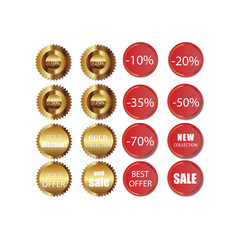 Stickers for New Arrival shop product tags