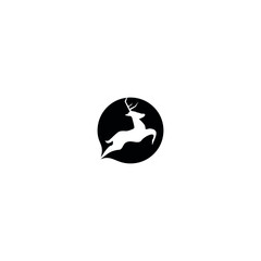 Illustration of jump deer