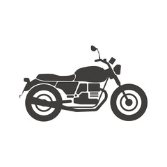 Fototapeta premium Motorcycle icon, Motorbike icon. Vector Illustration