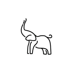 elephant vector illustration art