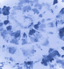 Indigo Tie Dye. Artistic Rock Patterns. Hippie