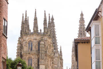 Fototapeta na wymiar Cathedral of Santa Maria, Burgos, Castilla, Spain.
