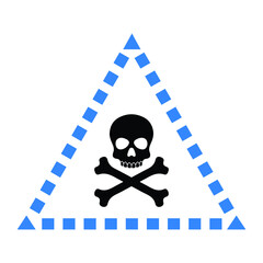 Alert, warning icon. Simple editable vector design isolated on a white background.