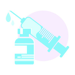 Fototapeta premium coronavirus vaccine, vaccination, medicine covid