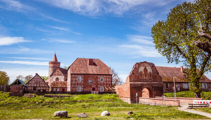 Panorama Burg Stargard bei Neustrelitz in Mecklenburg-Vorpommern