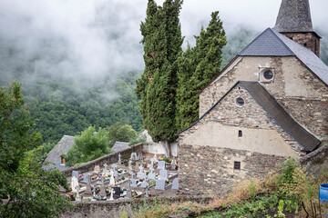 Bausen, a Pyrenean town in the province of Lerida, Spain