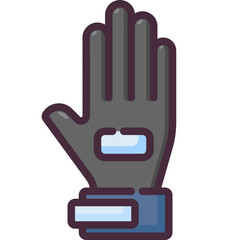 Winter Gloves line icon