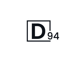 D94, 94D Initial letter logo