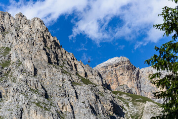 Sellaronda in Italy val Gardena Badia Fasssa