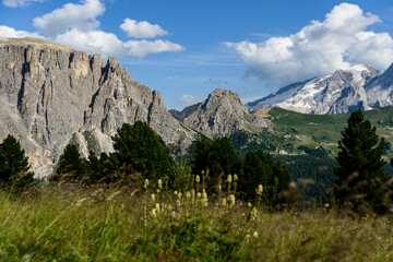 Sellaronda in Italy val Gardena Badia Fasssa