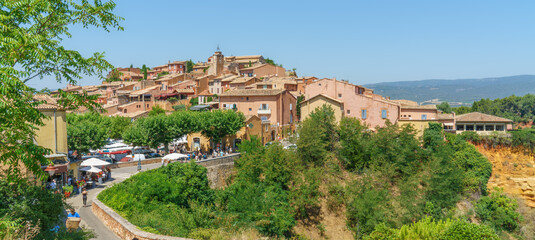 Obraz premium village Roussillon in France
