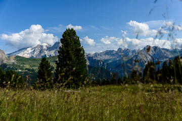 Sellaronda in Italy val Gardena Badia Fasssa