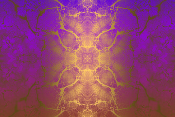 Golden Abstract  decorative paper texture  background  for  artwork  - Illustration