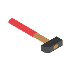 Hammer Isometric Icon