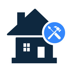 Maintenance, construction icon. Simple editable vector illustration.