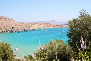 Naklejka premium Bucht von Lindos IV