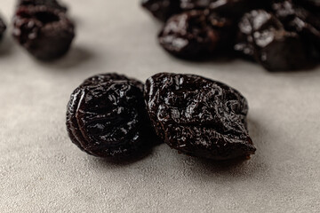 Sweet and sour dried fruit dried plums