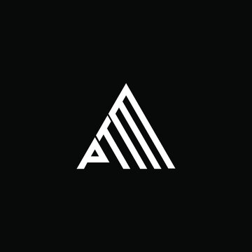 PTM letter logo creative design. PTM unique design
