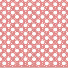 Seamless white floral pattern on pink background for fabric pattern, paper fashion all over print.