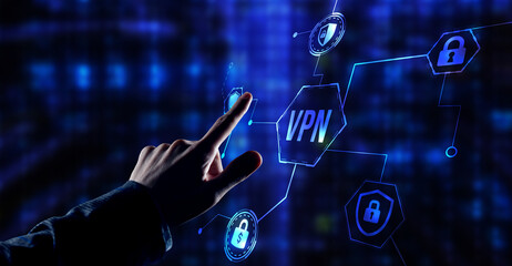 Internet, business, Technology and network concept. Cyber security data protection business technology privacy concept.