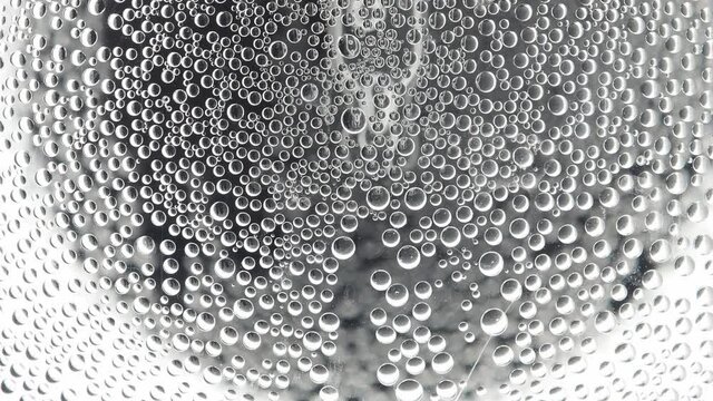 human cells egg and artificial insemination, in vitro fertilization process using microscope in laboratory