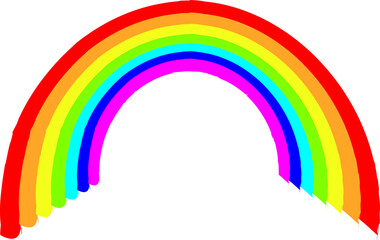 rainbows of intense colors and wounding decline