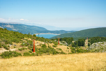 National park Mavrovo from the top